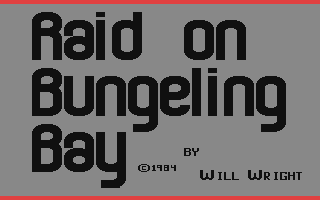 Raid on Bungeling Bay Title Screen